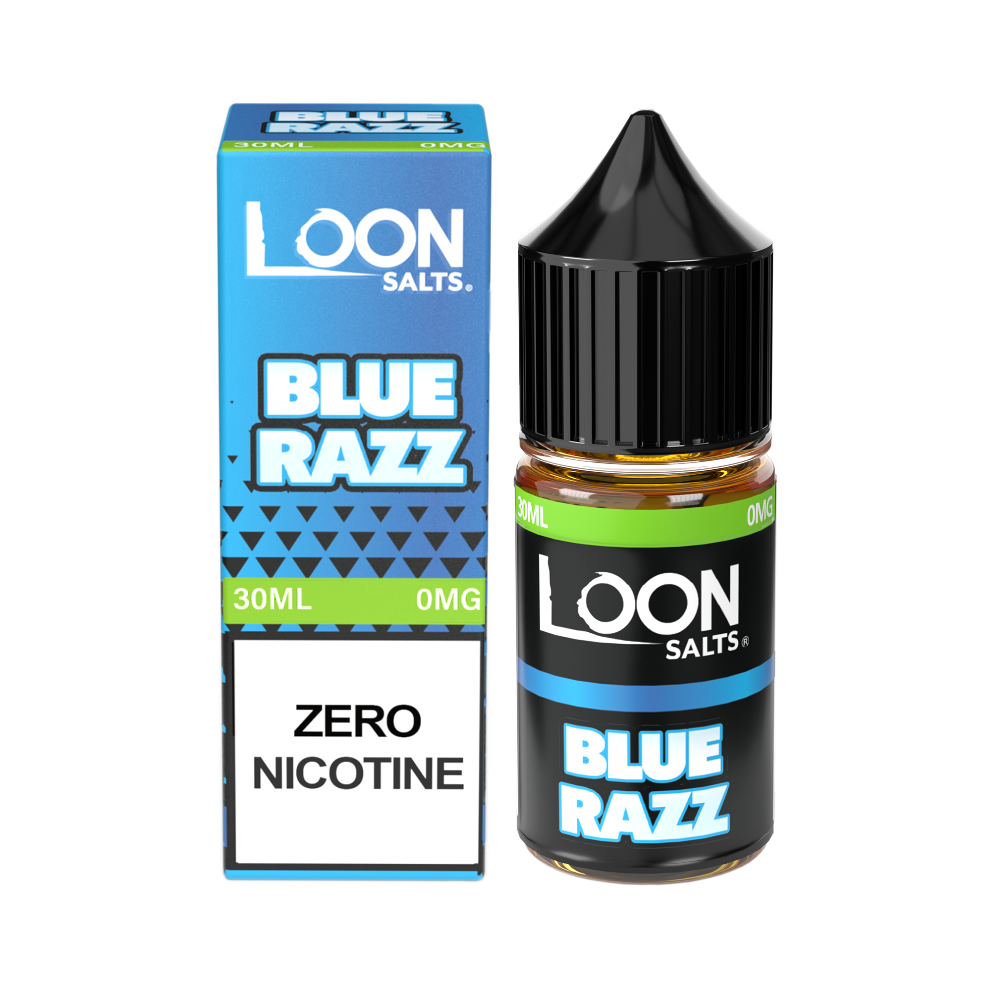 ZERO NICOTINE LOON SALTS - BLUE RAZZ