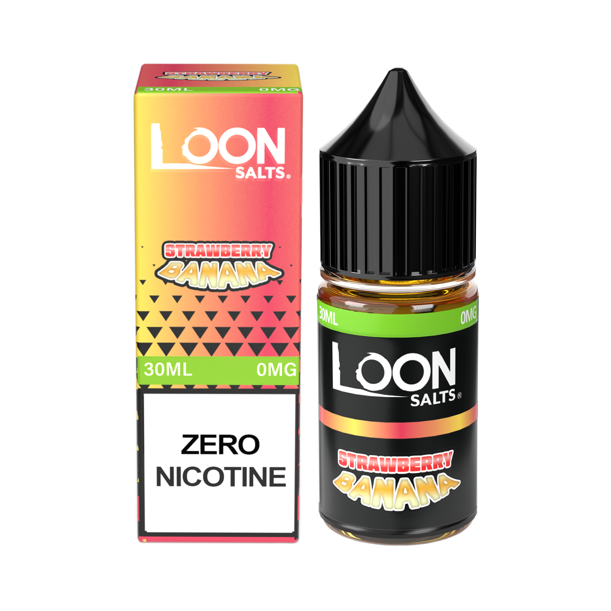ZERO NICOTINE LOON SALTS - STRAWBERRY BANANA