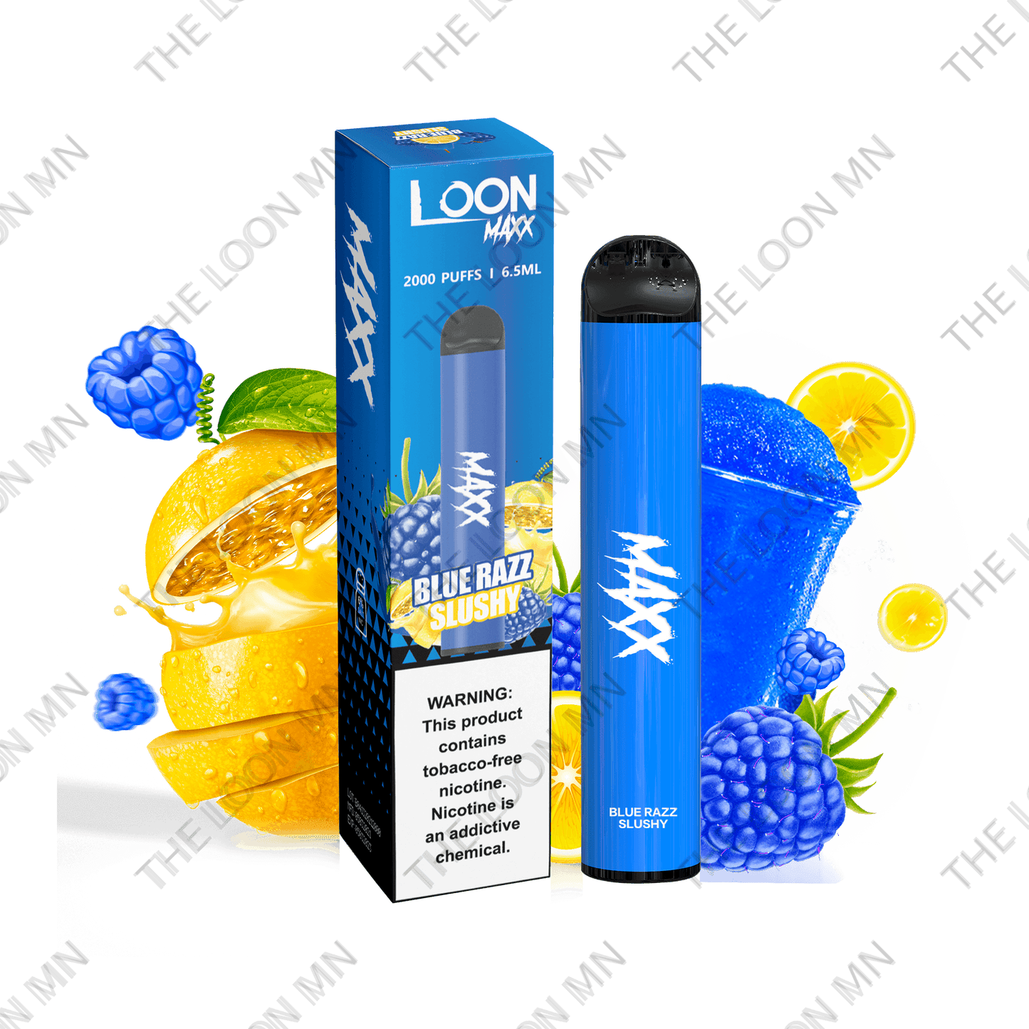 LOON MAXX - BLUE RAZZ LEMON SLUSHY - KP FULFILLMENT