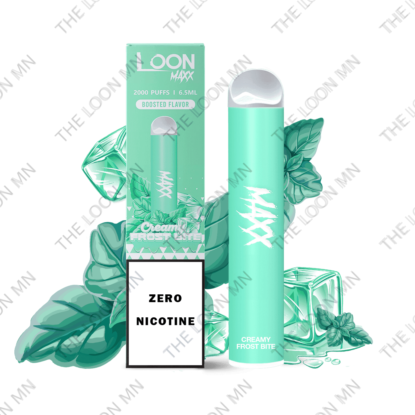 LOON MAXX ZERO NICOTINE - CREAMY FROST BITE