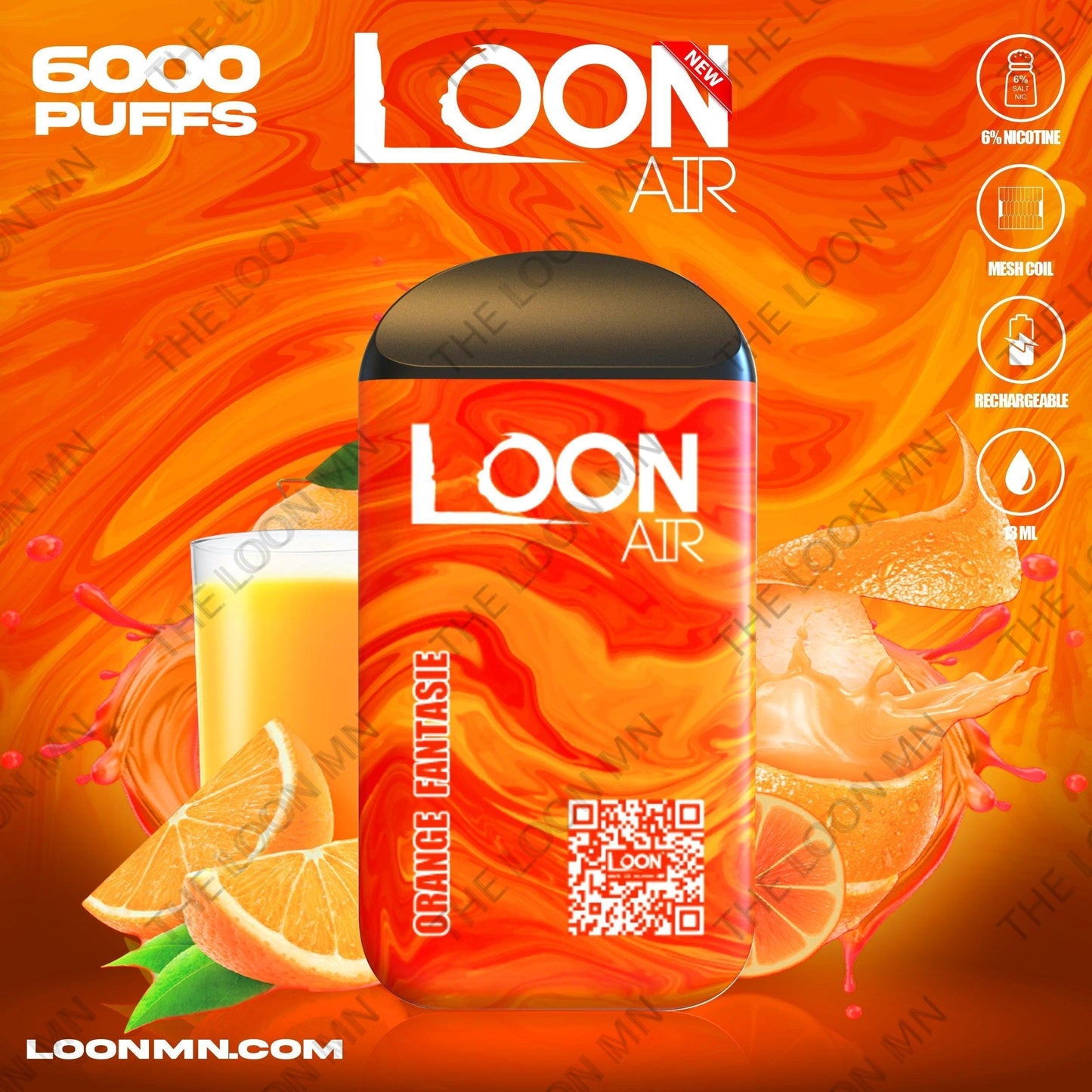 LOON AIR - ORANGE FANTASIE