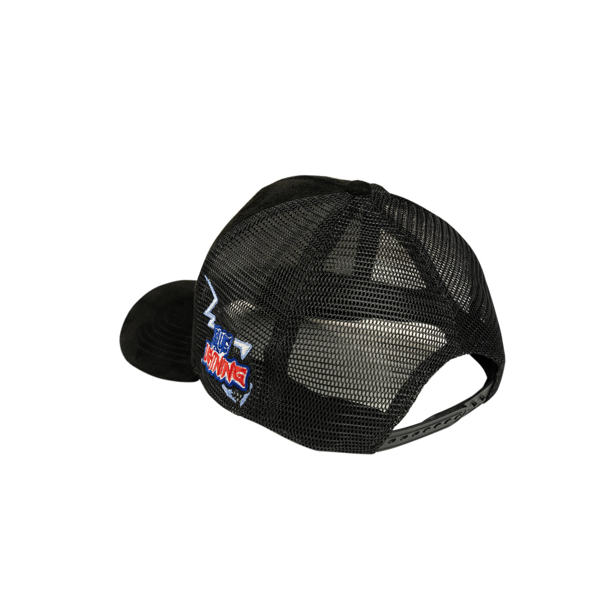 TRUCKER HAT - BLUE LIGHTNING