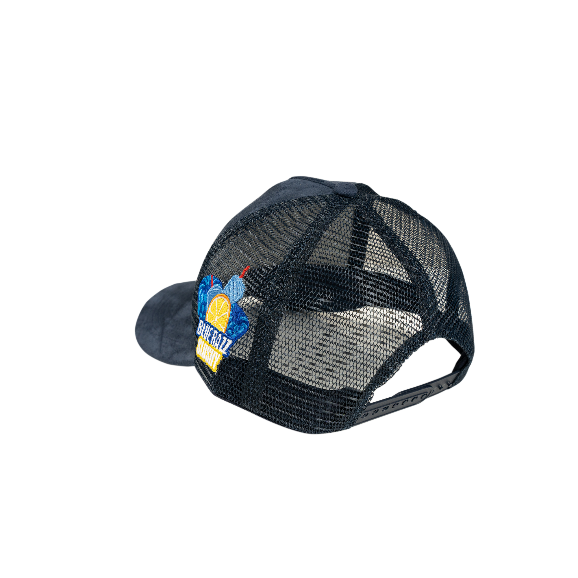 TRUCKER HAT - BLUE RAZZ