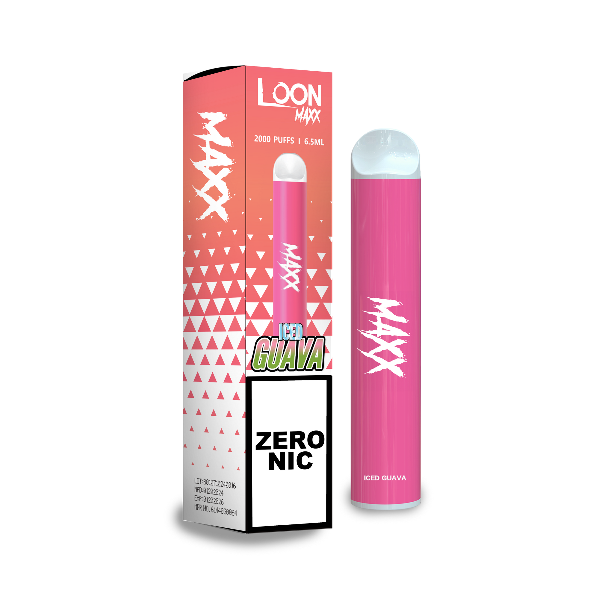 LOON MAXX ZERO NICOTINA - HIELO DE GUAYABA