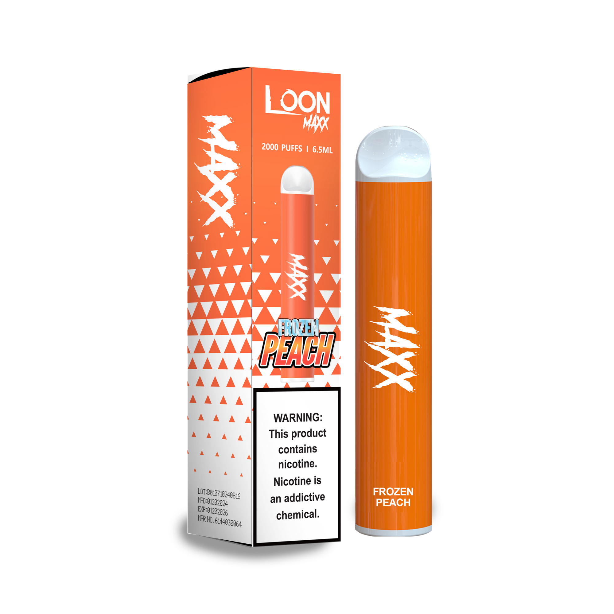 LOON MAXX 20MG - MELOCOTÓN POP FIZZY CONGELADO