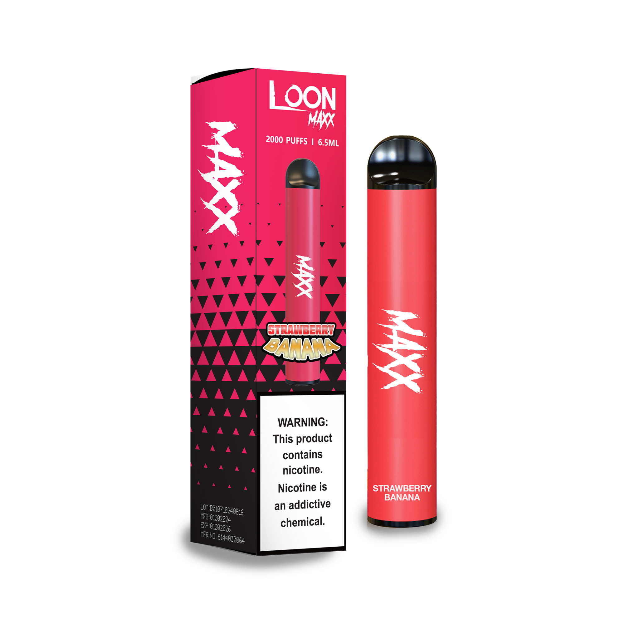 LOON MAXX 20MG - STRAWBERRY BANANA