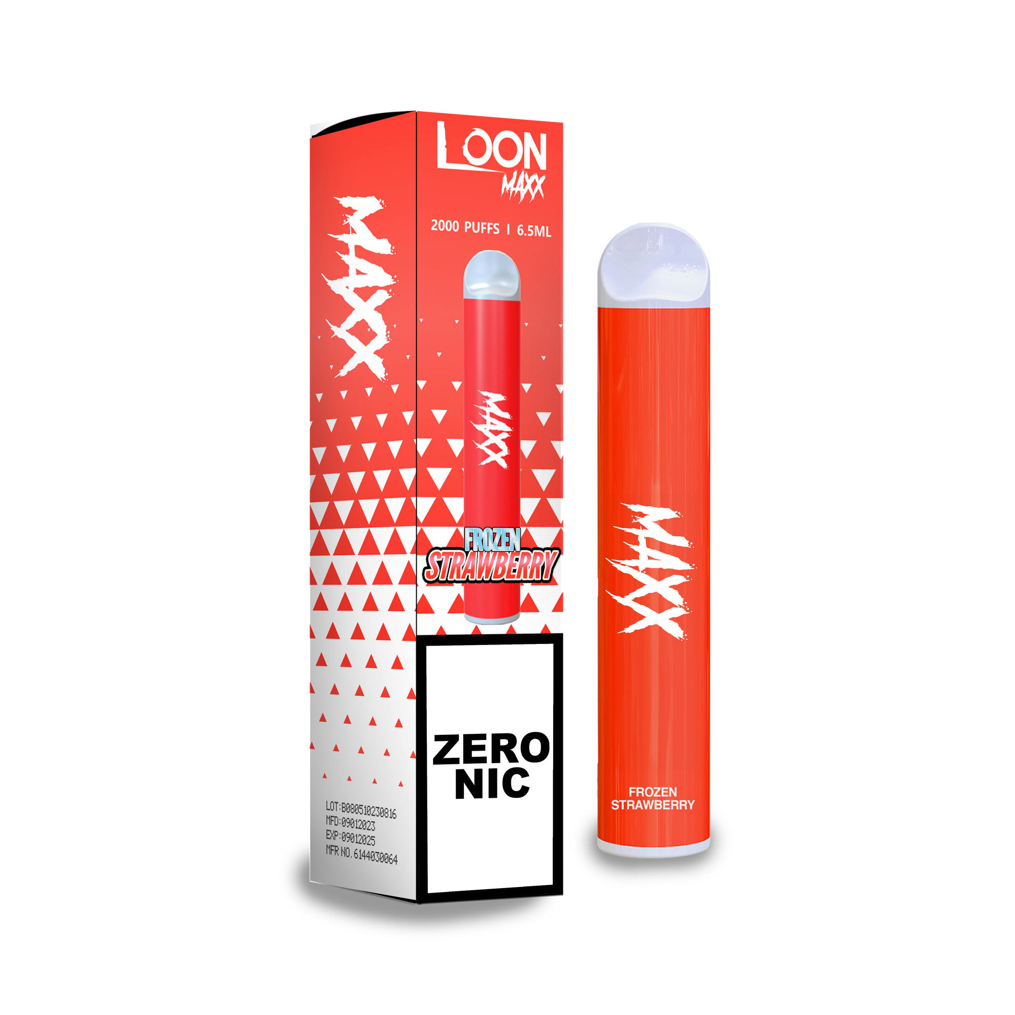 LOON MAXX ZERO NICOTINA - FRESA CONGELADA