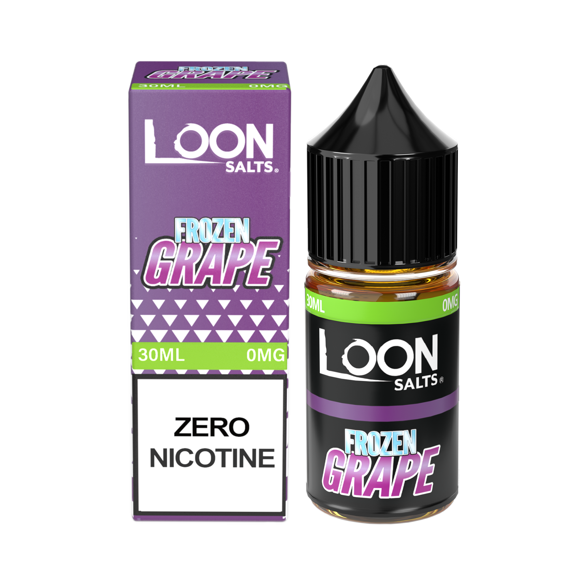 ZERO NICOTINE LOON SALTS -  FROZEN GRAPE