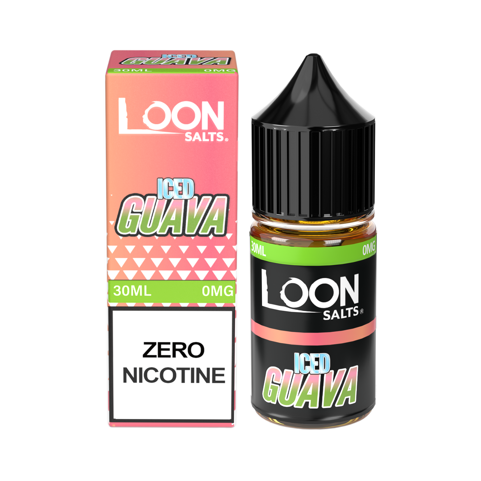 ZERO NICOTINE LOON SALTS - ICED GUAVA